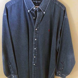Ralph Lauren Men's Denim Long Sleeve Shirt